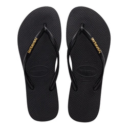Sandalias Havaianas Slim Logo Metallic Mujer