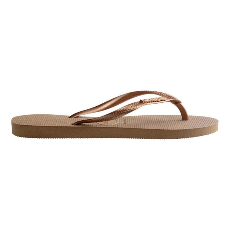 Sandalias Havaianas Slim Logo Metallic Mujer